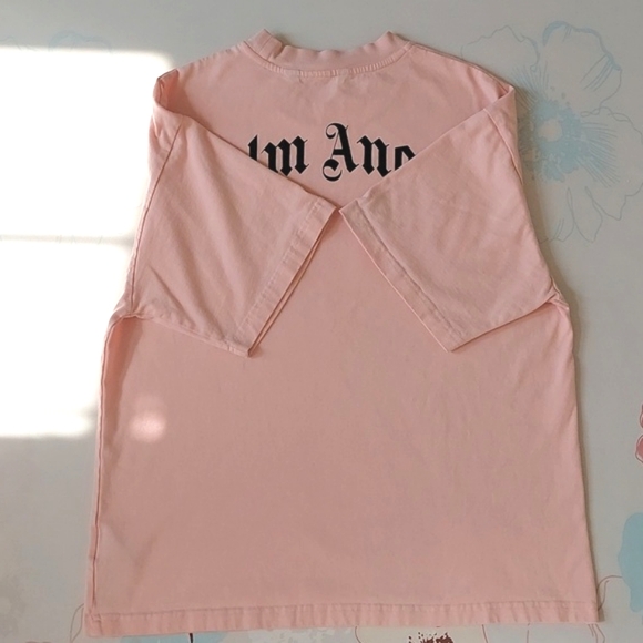 Palm Angels baby pink oversize t-shirt - Picture 7 of 11